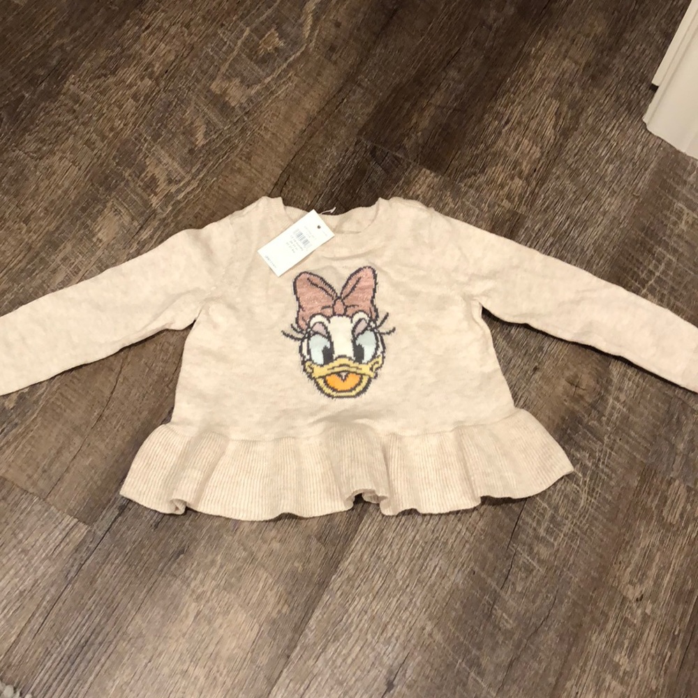 🆕NWT Baby Gap 12-18mo Daisy Sweater